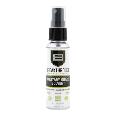 Breakthrough Clean Technologies Military-Grade Solvent, 2oz Bottle, Clear BTS-2OZ